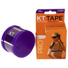 Кінезіо тейп нарізаний для обличчя та тіла Kinesio tape KTTP ORIGINAL SP-Sport BC-4784 20 штук фіолетовий