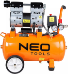 Безмасляний компресор NEO Tools 24 л 230 В 12K021-1 (5907558479621)