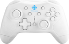 Бездротовий геймпад Deltaco Gaming Nintendo Switch/PC BT White (GAM-103-W)