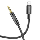 AUX кабель Hoco UPA19 Lightning to Jack 3.5 1m чорний