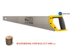 Ножівка по дереву Mastertool 400 мм 4T х 1"х 2D (14-2640)