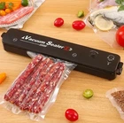Вакуумный упаковщик Vacuum Sealer для кухни, бытовой вакууматор для продуктов, вакууматор для дома, 90 Вт