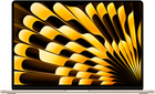 Ноутбук Apple MacBook Air 15.3" M4 16/256GB 2025 (MW1J3RU/A) (QWERTY+кирилиця) Starlight