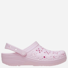 Жіночі крокси Crocs Classic Floral Cut Out Clog 210927-6ZW 38-39 (M6/W8) Світло-рожеві (198445118135)