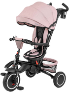 Триколісний велосипед Milly Mally Stanley Rubber New Рожевий (5907090700078)