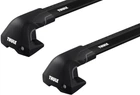 Багажник на гладкую крышу Thule Edge Wingbar Black для Volkswagen Passat NMS (mkI) 2012-2018 (USA) (TH 7215B-7215B-7205-5185)