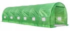 Теплица садовая Bonro UP-18м2 с окнами 600x300x200 см арочная Зеленая (117-76-42400405)