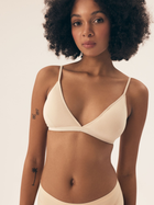 Biustonosz damski bez Push Up braletka Henderson Nashwa 42834-08X L Beżowy (5903972506837)