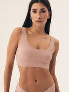 Biustonosz damski top miękki bezszwowy Henderson Neony 42840-39X XL Różowy (5903972507209)