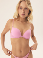 Biustonosz damski Push Up z fiszbinami Bloovii Saoui 43119-30X 65B Różowy (5903972578728)