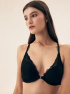 Бюстгальтер Push-up з кісточками мереживний Bloovii Sydney 43121-99X 70B Чорний (5903972579695)