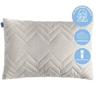 Подушка 50х70 см NORDIC COMFORT+ IDEIA антиллергенная холлофайбер серая стеганная с молнией