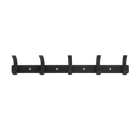Вешалка на 5 крючков MVM Черная (HA-04/5 BLACK)