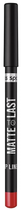 Олівець для губ Miss Sporty Matte To Last 300 Red 1.2 г (3616305210241)