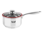 Ківш Krauff Prime Chef зі скляною кришкою 14 см 1.2 л