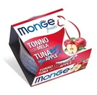 Влажный корм Monge Fruit с тунцом и яблоком 80 г