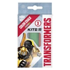 Мел цветной Jumbo Kite Transformers 3 цвета TF21-077, 47377