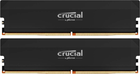 Pamięć RAM Crucial DDR5-6400 32768MB PC5-51200U (Kit of 2x16384) Pro Overclocking Black (CP2K16G64C38U5B)