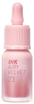 Pomadka w płynie Peripera Ink Airy Velvet matowa 23 In The Peachlight 4 g (8800255681632)