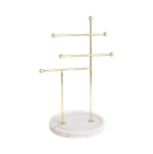 Stojak na biżuterię Homla Dita złoty 20x15x30 cm (5906496709494)