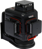 Niwelator laserowy YATO samopoziomujący dwunastoliniowy 3D zielony ± 3mm / 10m (YT-30436)