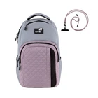 Рюкзак для подростка Kite Education Teens, женский, серый/розовый (K25-2578L-2)