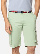 Spodenki męskie cargo bawełniane Lee Cooper Simone-9802 30 Zielone (5905991723356)