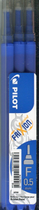 Zestaw wkładów do długopisów Pilot Frixion Point Niebieski 0.5 mm 3 sztuki (4902505402005)