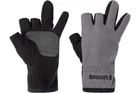Перчатки Viking Fishing Ice Master Gloves XL (fleece) 3 cut finger, цвет:grey-graphite (9691800303)