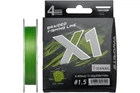 Шнур Favorite X1 PE 4x 150м #1.5/0.205мм 25lb/ 11.4кг (светло-зеленый) (3200311007)