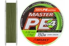 Шнур Select Master PE 150м/ 0.08мм (темно-зеленый) (3200201011)