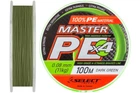 Шнур Select Master PE 100м/ 0.08мм (темно-зеленый) (3200202002)