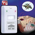 Экологически безопасный ультразвуковой отпугиватель RIDDEX Pest Repelling эффективен против насекомых и грызунов для площади до 200 м²