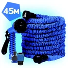 Шланг садовый поливочный X-hose растягивающийся 45м синий латекс и тканное полиэфирное полотно