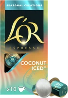 Набір кави в капсулах L’OR Espresso Iced Coconut 10 упаковок x 10 шт (100 капсул) (8711000581056)