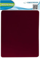 Podkładka pod mysz Esperanza Textile Mouse Pad Red (EA145R)