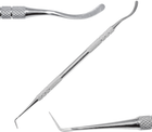 Гладилка серповидна двостороння Surgicon SD-1046-10 (2000988947234)