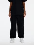 Spodnie dresowe damskie luźne New Balance Nb Athletics WP41513 XL Czarne (197375437668)