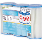 Картридж для фильтр насоса бассейнов intex 29003 тип А 3 штуки упаковка