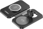 Ładowarka bezprzewodowa Choetech 3-w-1 magnetyczna 22W Black (T616-F)