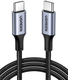 Kabel Ugreen US316 USB Type-C do USB Type-C Cable Aluminum Case with Braided 1.5 m Black (UGR-70428)