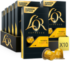 Набір кави в капсулах Nespresso L'OR Biondo 10 пачок по 10капсул