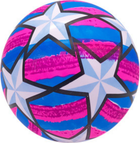 Гумовий м’яч LEAN Toys Зірочки 24 см 20537 Blue (5905991028239)