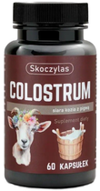 Prebiotyk Skoczylas Colostrum siara kozia z pigwą 60 kapsułek (5903631208881)
