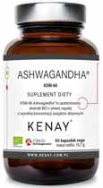 Натуральна дієтична добавка Kenay ashwagandha KSM- 66 BIO 60 капсул (5900672155358)
