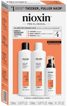 Zestaw do pielęgnacji włosów Nioxin System 4 Scalp+ Szampon 150 ml + Odżywka 150 ml + Spray 40 ml (4064666844022)