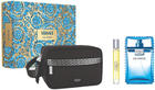 Набір для чоловіків Versace Man Eau Fraiche Туалетна вода 100 мл + Туалетна вода 10 мл + косметичка (8011003893447)