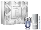 Набір для чоловіків Paco Rabanne Invictus туалетна вода 100 мл + туалетна вода 10 мл + дезодорант 150 мл (3349668623204)