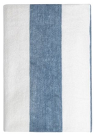 Ręcznik Homla Lawena w biało-błękitne pasy 100 x 150 cm (5906496733369)