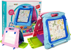 Znikopis magnetyczny LEAN Toys dwustronna, z pisakami i magnesami (5905214972431)